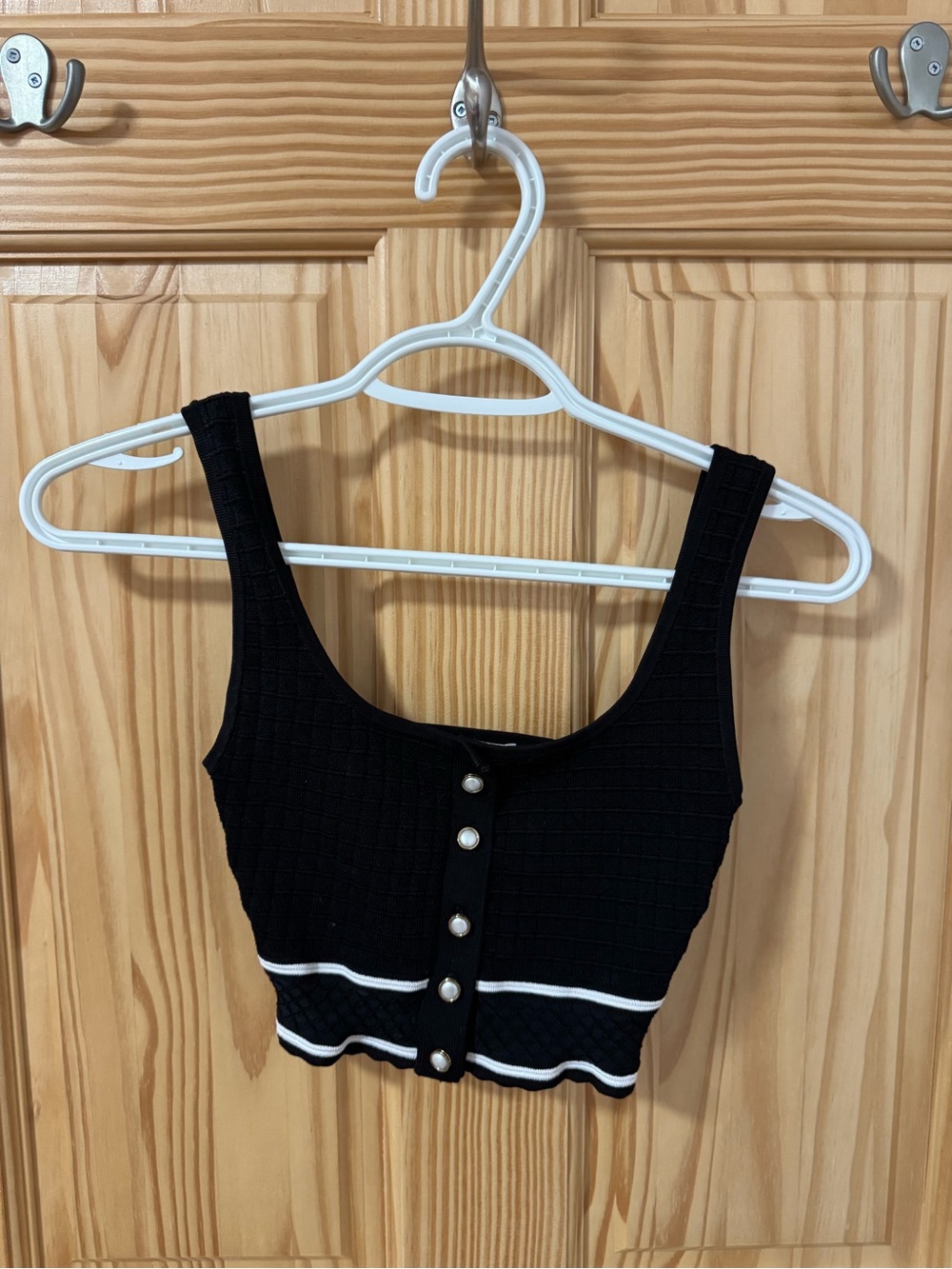 babaton knit crop tank